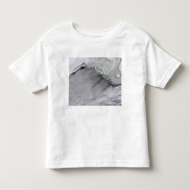 Sea ice and cloud streets in the Bering Sea Toddler T-shirt (Front)
