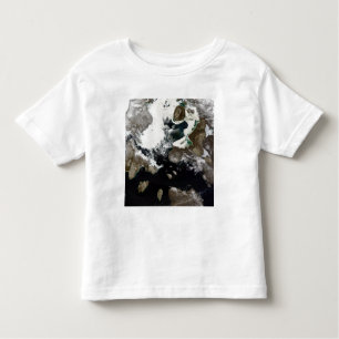 Sea ice and sediment visible in Nunavut, Canada Toddler T-shirt