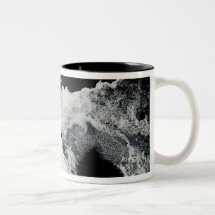 Sea ice in the Southern Ocean Two-Tone Coffee Mug