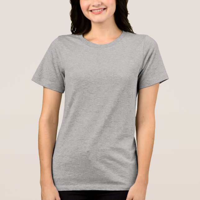 Sea in my soul dolphin beach scene Tri-Blend shirt (Front)