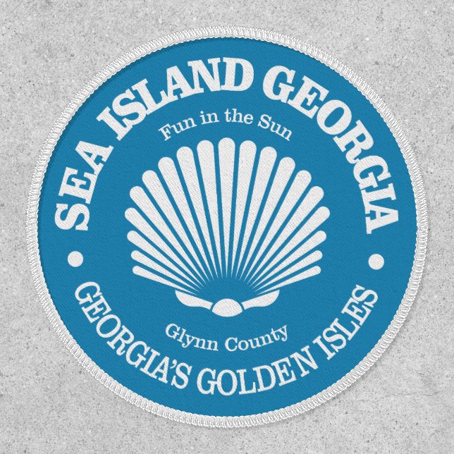 Sea Island (seashell) Patch (Front)
