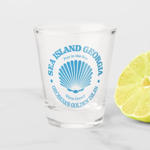 Sea Island seashell Shot Glass