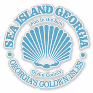 Sea Island (seashell) Sticker