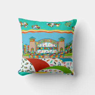 Sea Isle Band Shell Pillow