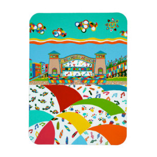 Sea Isle City Band Shell 3 x 4 Flexible Magnet