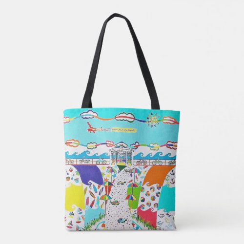 Sea Isle City Promenade Tote Bag