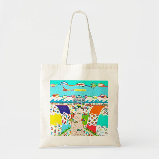 Sea Isle Promenade Tote Bag (Front)