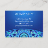 Sea Jewel Mandala Appointment Card (Back)
