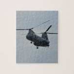 Sea knight CH-46 Jigsaw Puzzle<br><div class="desc">military helicopter</div>