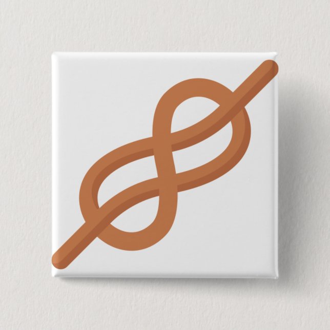 Sea knot button (Front)