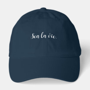 'Sea La Vie.' Cruise Lovers Nautical French Gift Hat