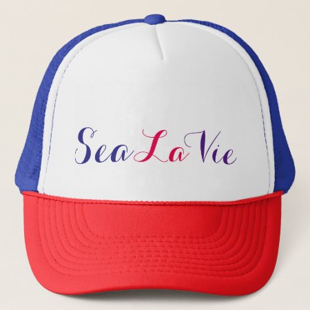 Sea La Vie Trucker Beach Hat
