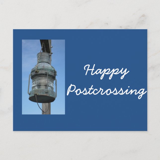 Sea Lantern Postcrossing Postcard (Front)