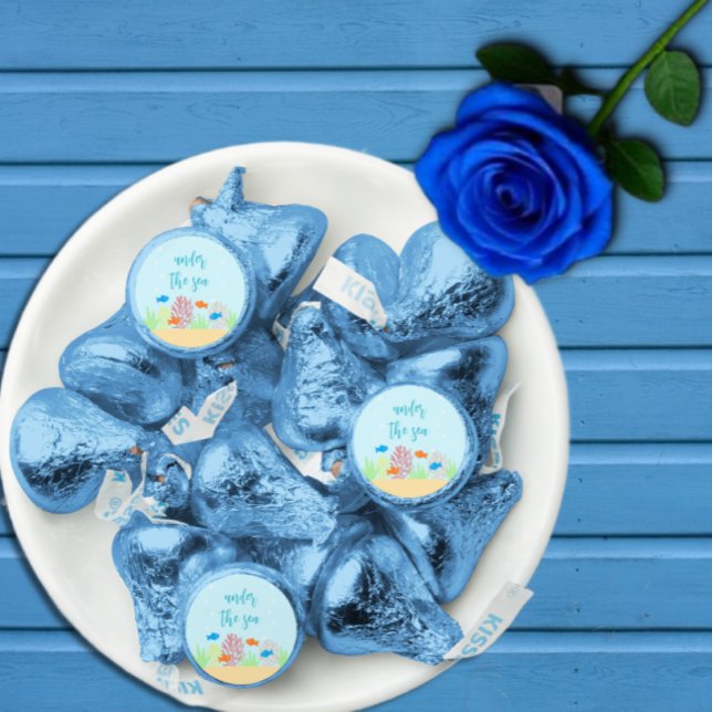 Sea Life Baby Shower Hershey®'s Kisses® (Creator Uploaded)