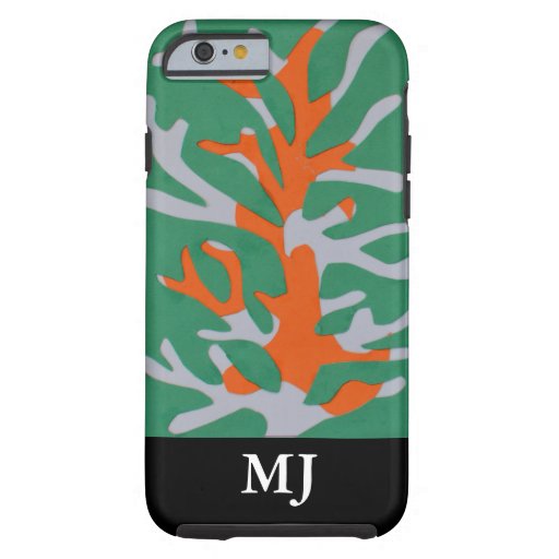 'Sea Life' Bright & Colourful Modern Abstract Art Tough iPhone 6 Case