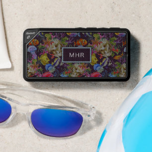 Sea Life Grunge Pattern   Personalize Bluetooth Speaker