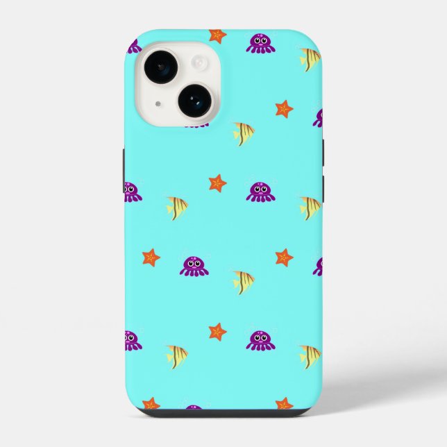 Sea life iphone case (Back)