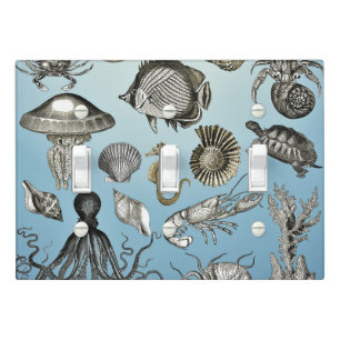 Sea Life Light Switch Cover