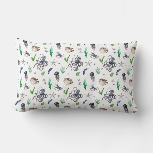 SEA LIFE LUMBAR PILLOW (Front)