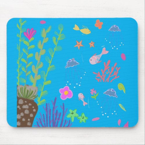 sea life Mouse Pads