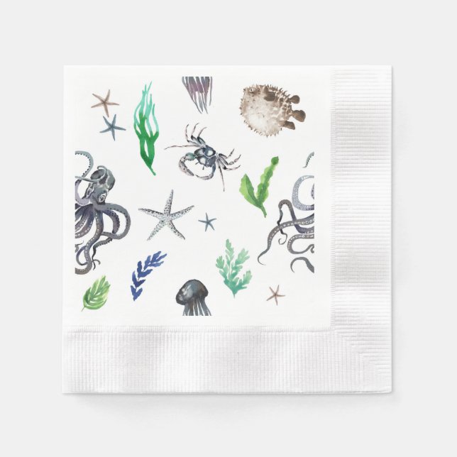 SEA LIFE NAPKINS (Front)