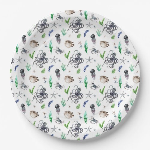 SEA LIFE PAPER PLATES