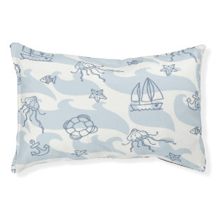 Sea life pet bed