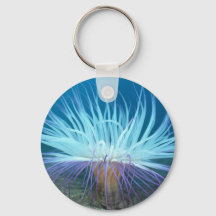 Sea Life Sea Anemone Keychain