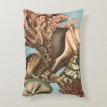 Sea Life Silhouette Accent Pillow