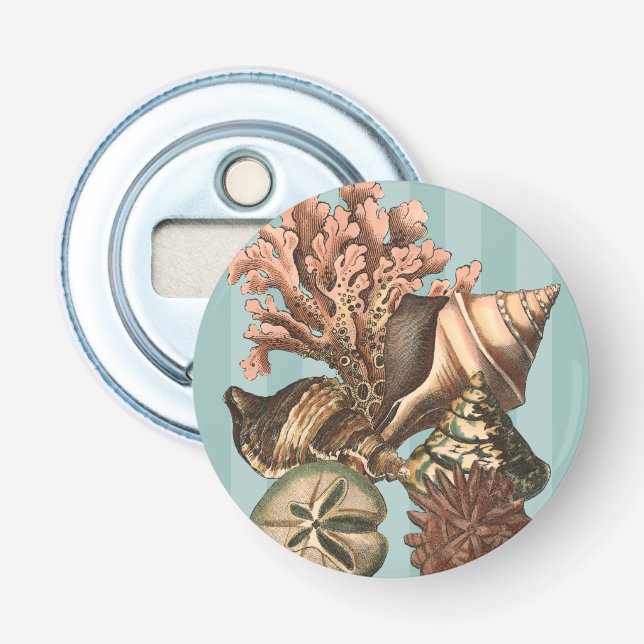 Sea Life Silhouette Bottle Opener (Front)