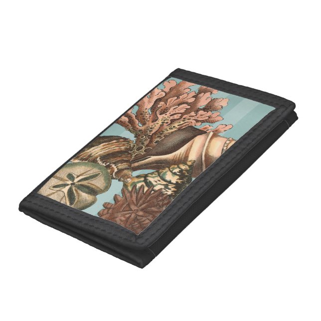 Sea Life Silhouette Tri-fold Wallet (Bottom)