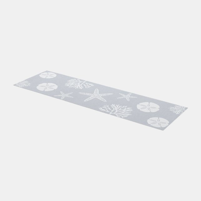 Sea Life Silhouettes (Coastal Gray) Runner (Front (Vertical))
