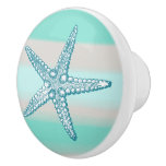 Sea Life Starfish Nautical Ceramic Knobs / Pulls at Zazzle