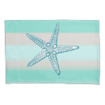 Sea Life Starfish Nautical Pillowcase Standard Sz at Zazzle