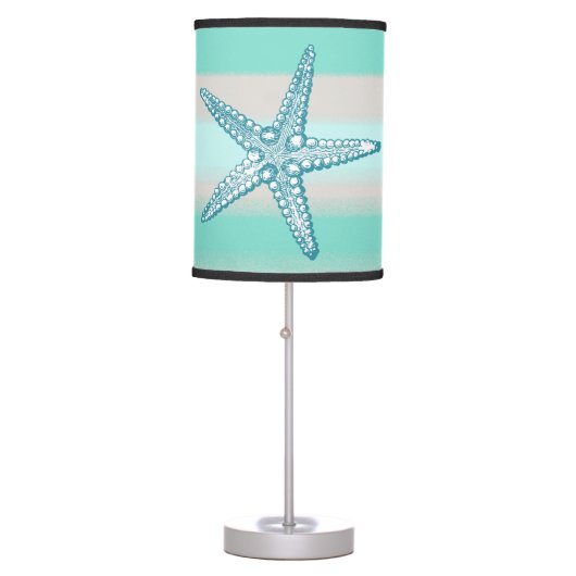 Sea Life Starfish Nautical Starfish Lamps (Front)