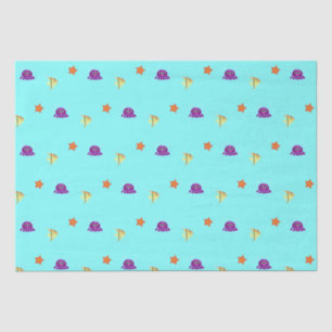 Sea life tissue paper