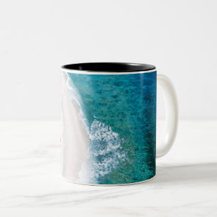 Sea Life Two-Tone Coffee Mug
