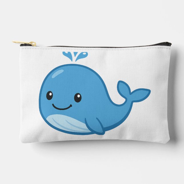 Sea Life Waterproof Decal Accessory Pouch (Front)