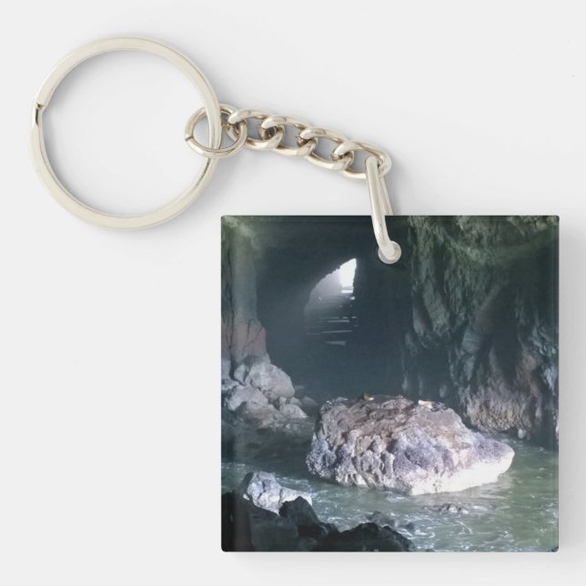 Sea Lion Cave, OR Keychain (Front)
