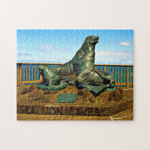 Sea Lion Cave Oregon Jigsaw Puzzle