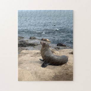 Sea Lion Enjoying Life Photography Puzzle