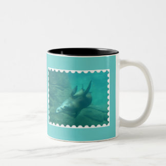 Sea Lions Aqua Mug