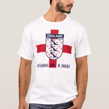 Sea Lions On A Shirt England Tshirt. by funny_tshirt at Zazzle