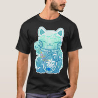 Sea Manekineko Sticker T-Shirt