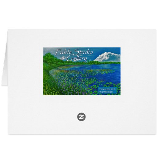 Sea Marsh Card (Back Horizontal)