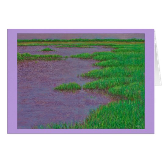 Sea Marsh Card (Front Horizontal)