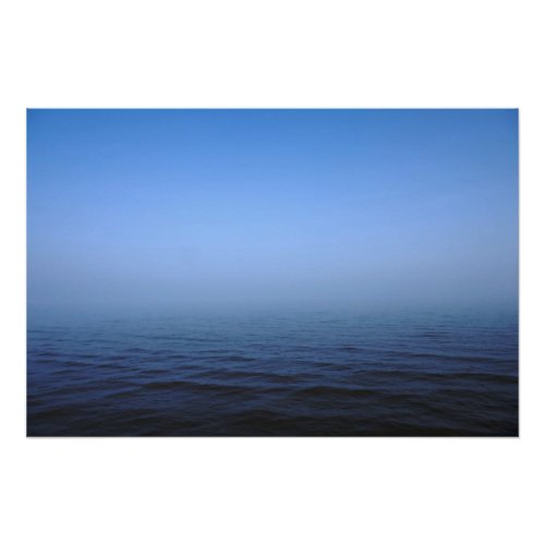 Sea meets sky Bridlington Poster