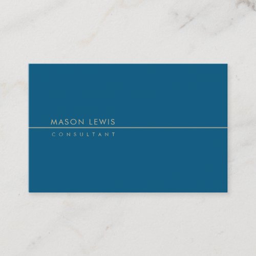 Sea Minimalist Business Card