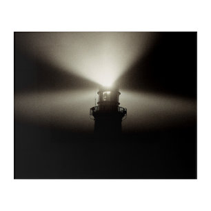 Sea Mist Galleyhead Lighthouse West Cork Ireland Acrylic Print