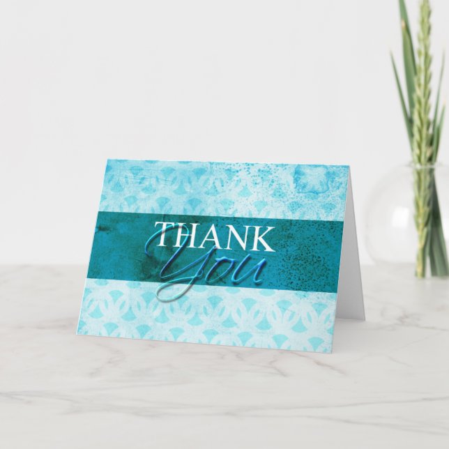 Sea Mist Thank You Cards (Front)